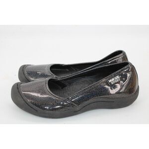 Muk Luks Sport Shoes sz 7 Slip On Black Sparkle glitter WPL6134